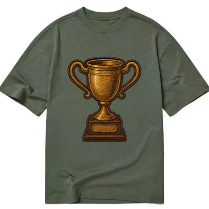 Trophy Cup  - Classic T-shirt - Army Green