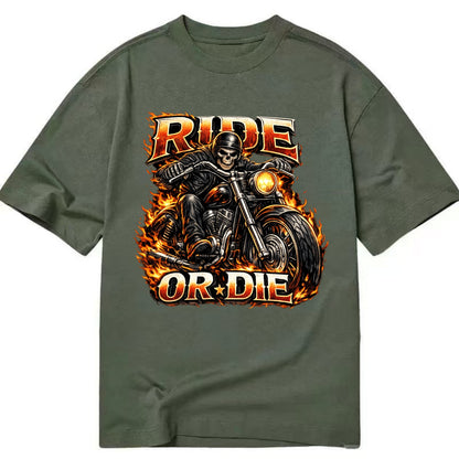 Ride Or Die - Classic T-shirt - Army Green