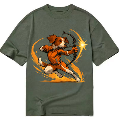 Brittany Hawkeye  - Classic T-shirt - Army Green