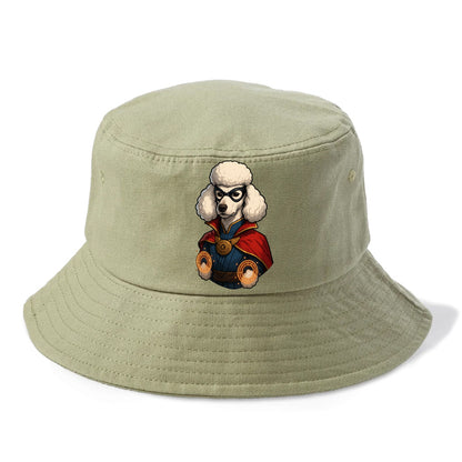 Poodle Doctor Strange  - Bucket Hat - Army Green