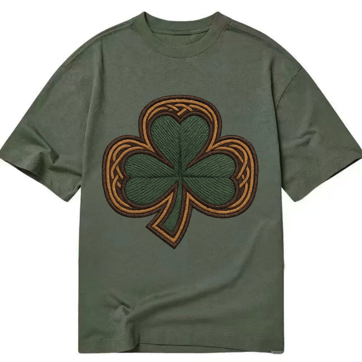 Shamrock  - Classic T-shirt - Army Green