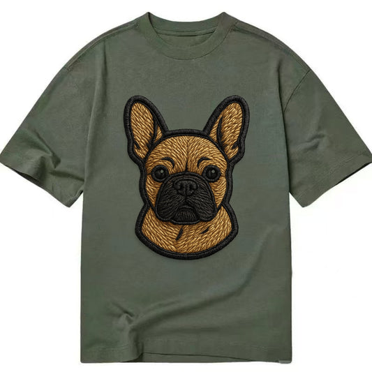 French Bulldog - Modern streetwear style - Classic T-shirt - Army Green