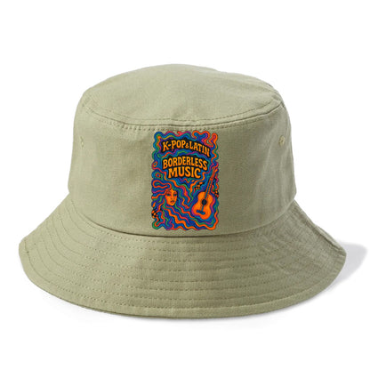 K-Pop and Latin fusion explosion - "Borderless Music" - cross-cultural sounds - Bucket Hat - Army Green