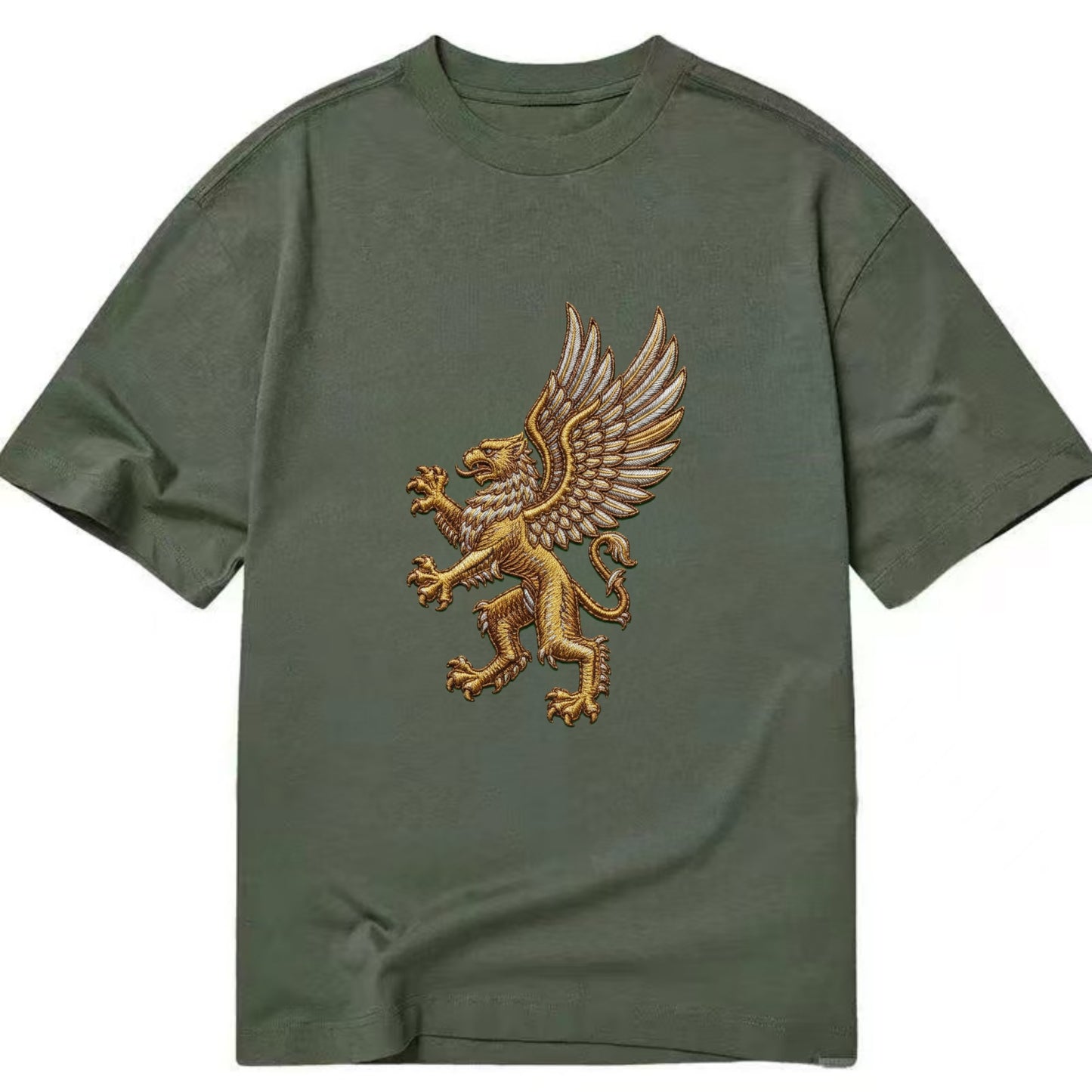 Griffin - Classic T-shirt - Army Green