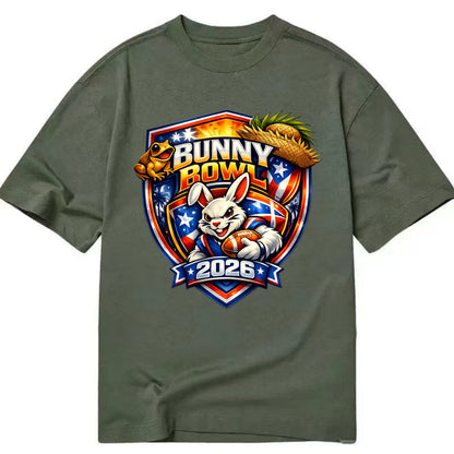 Bunny Bowl 2026 - Classic T-shirt - Army Green