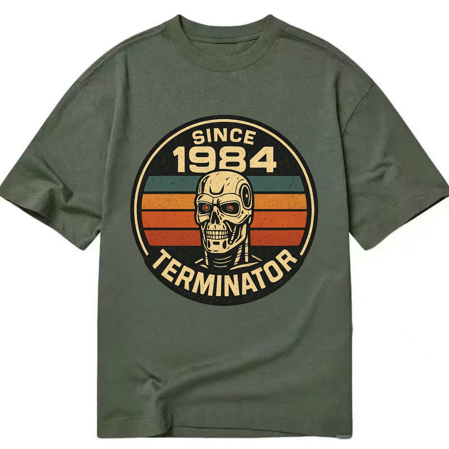 Terminator - Classic T-shirt - Army Green