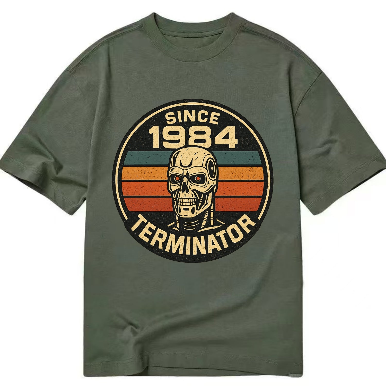 Terminator - Classic T-shirt - Army Green