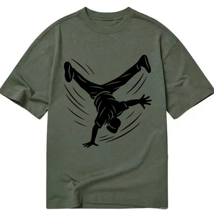 Breakdancer windmill move - Classic T-shirt - Army Green