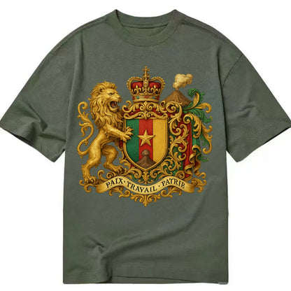Cameroon Royal Logo  - Classic T-shirt - Army Green