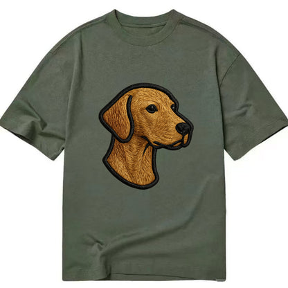 Vizsla - Modern noble design with bold b - Classic T-shirt - Army Green