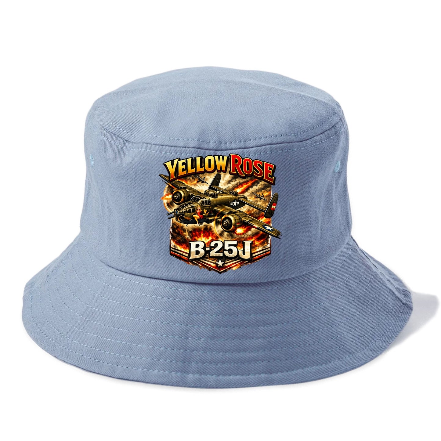 B 25j Yellow Rose - Bucket Hat