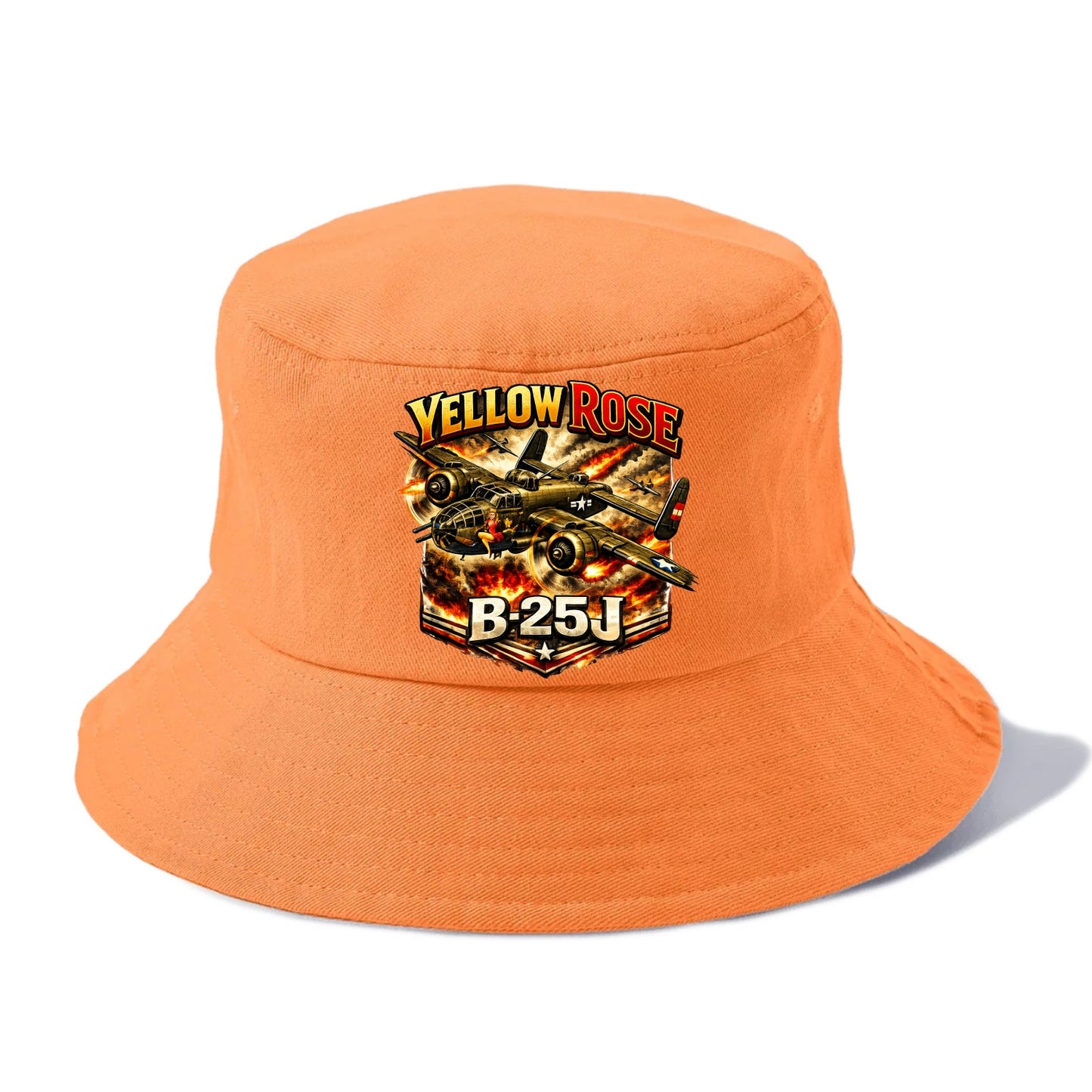 B 25j Yellow Rose - Bucket Hat