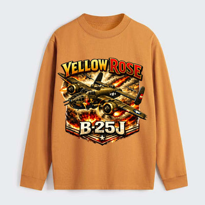 B 25j Yellow Rose - Classic Long Sleeve Shirt