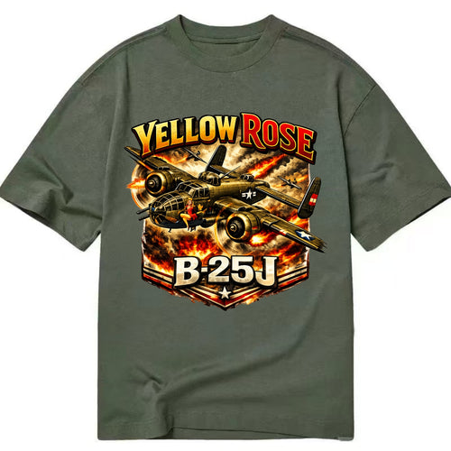 B 25j Yellow Rose - Classic T-shirt