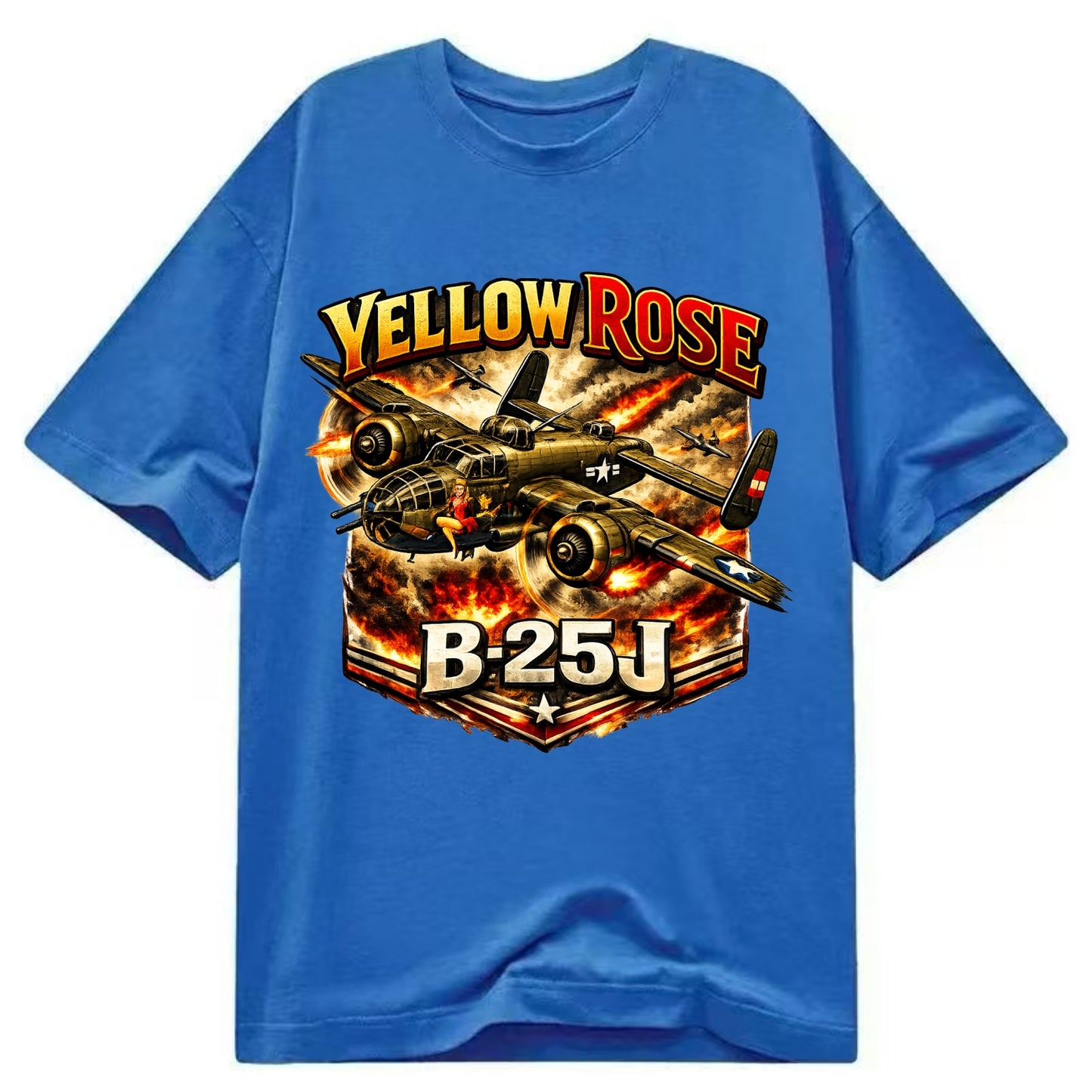 B 25j Yellow Rose - Classic T-shirt