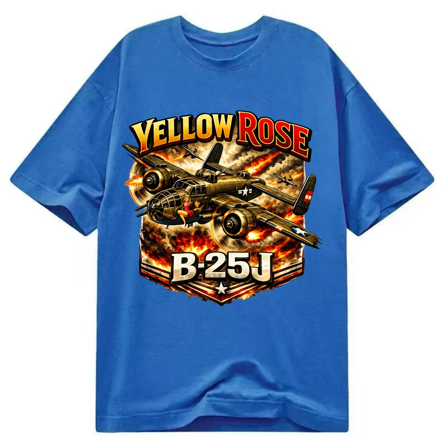 B 25j Yellow Rose - Classic T-shirt
