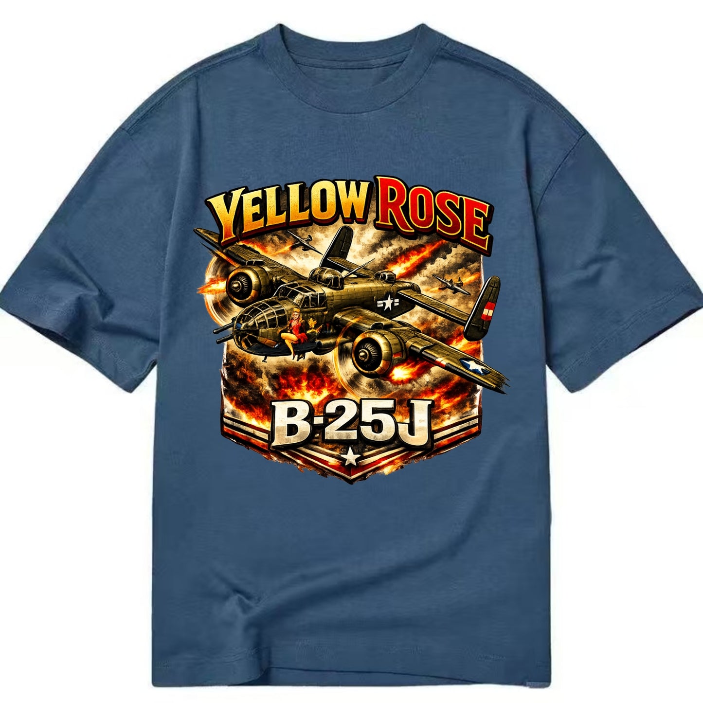 B 25j Yellow Rose - Classic T-shirt