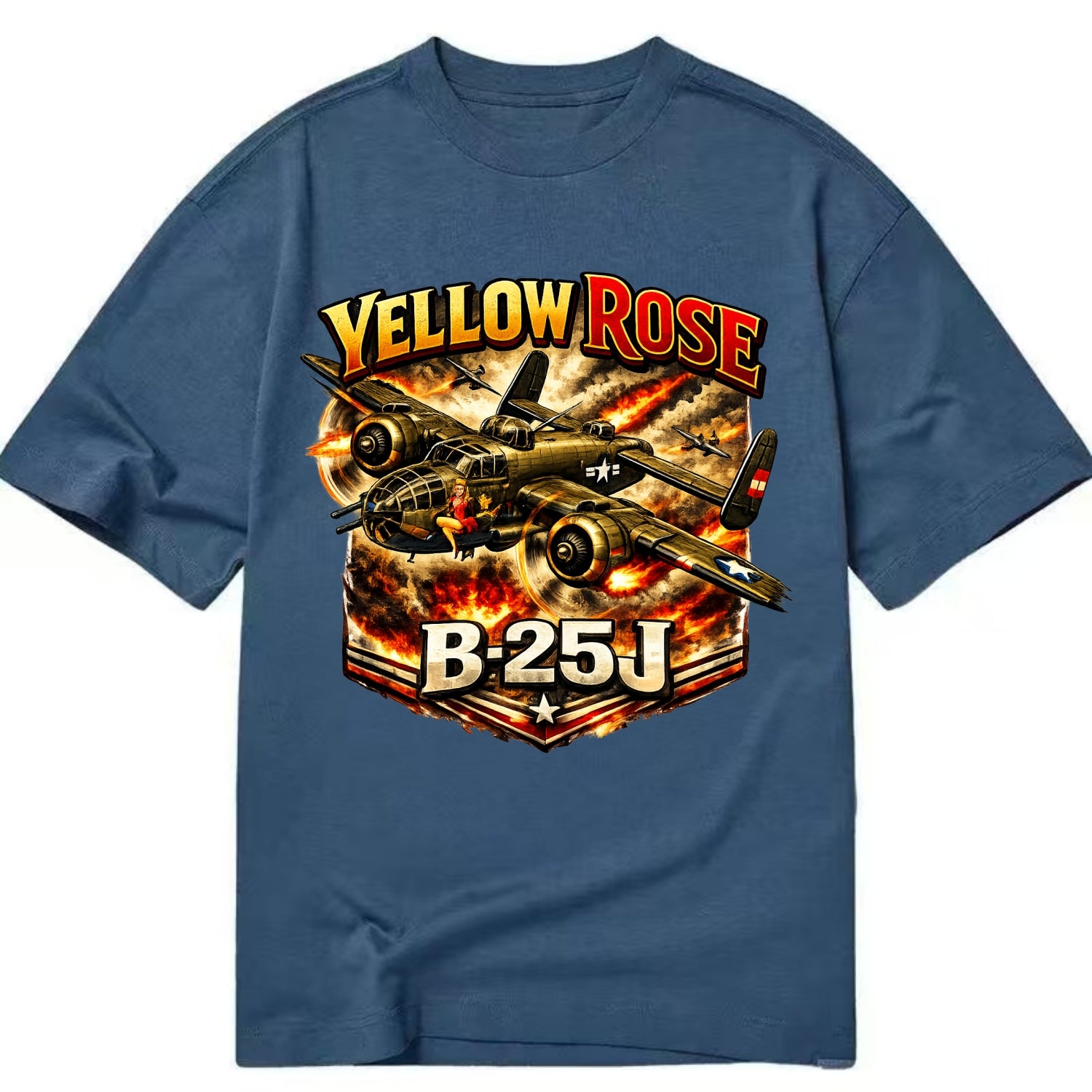 B 25j Yellow Rose - Classic T-shirt