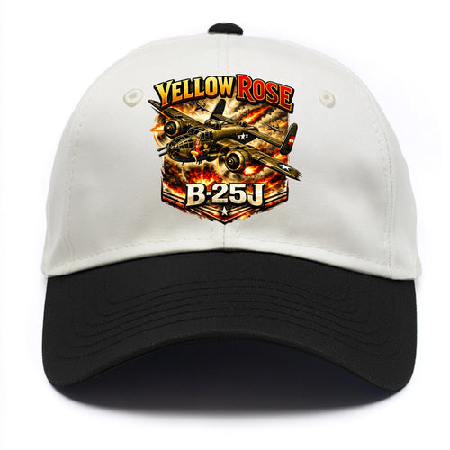 B 25j Yellow Rose - Two Tone Cap
