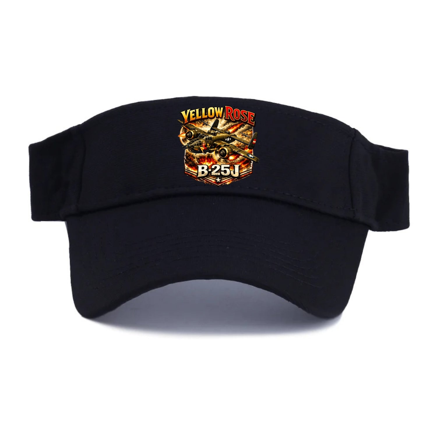B 25j Yellow Rose - Visor
