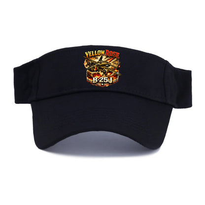B 25j Yellow Rose - Visor