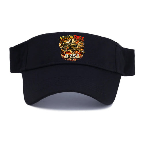 B 25j Yellow Rose - Visor