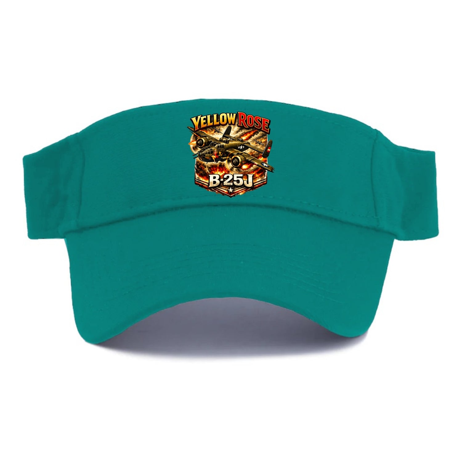 B 25j Yellow Rose - Visor