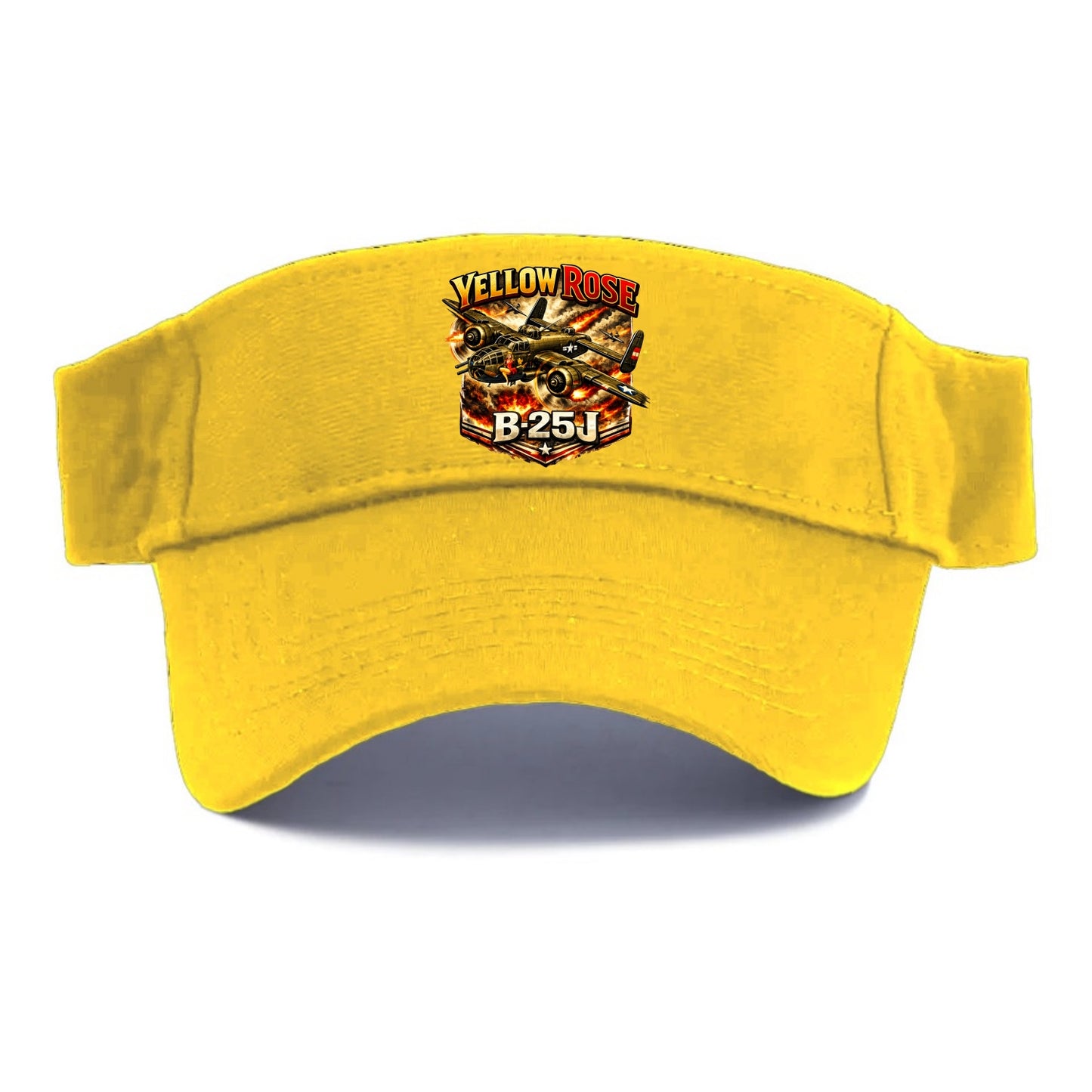 B 25j Yellow Rose - Visor