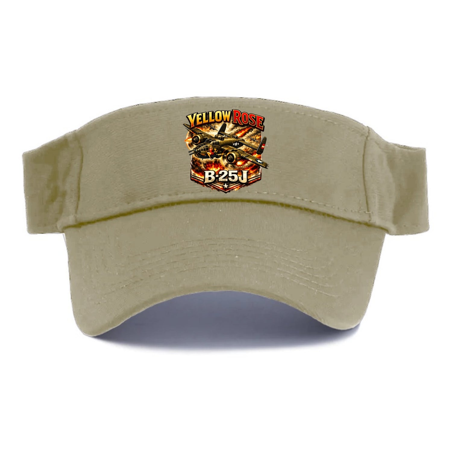 B 25j Yellow Rose - Visor