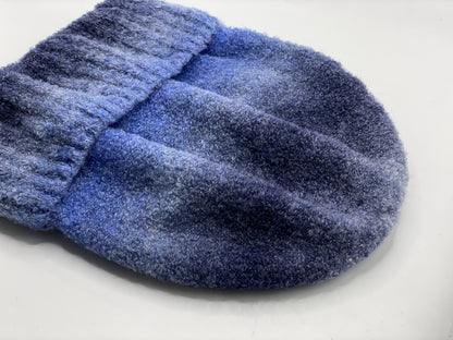 Gorro de punto polar cálido para exteriores con degradado de Pandaize: elegante y versátil.