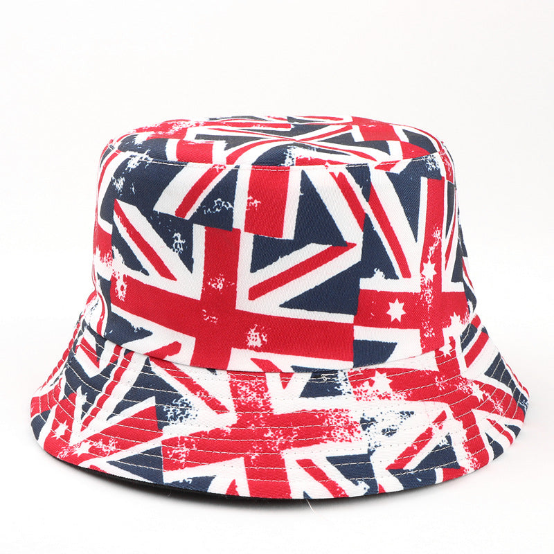 British Flag Reversible Bucket Hat - Sun Protection