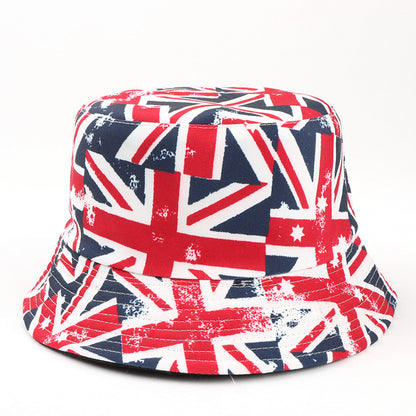 British Flag Reversible Bucket Hat - Sun Protection