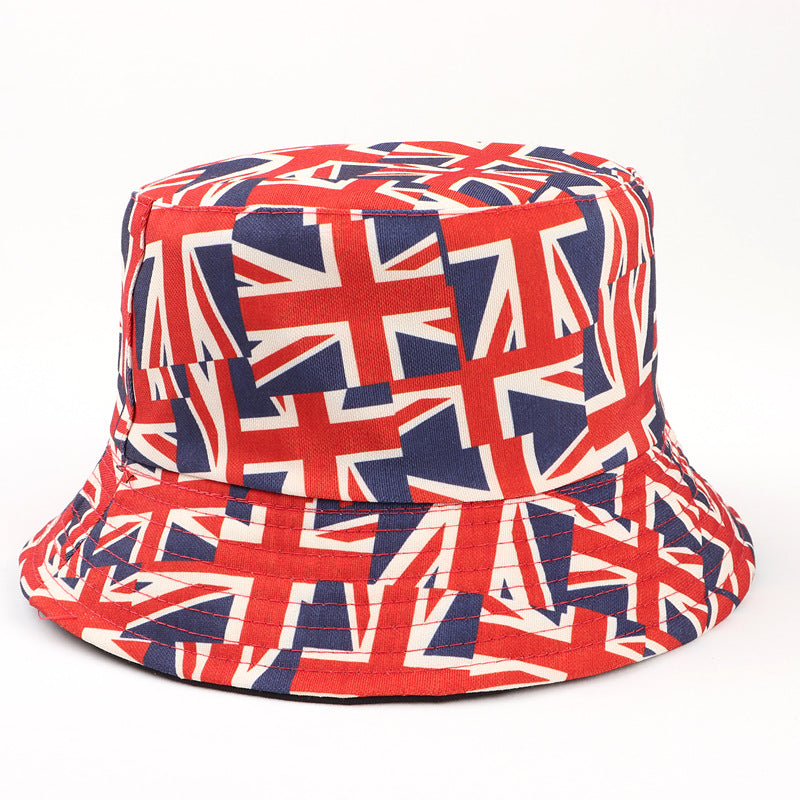 British Flag Reversible Bucket Hat - Sun Protection