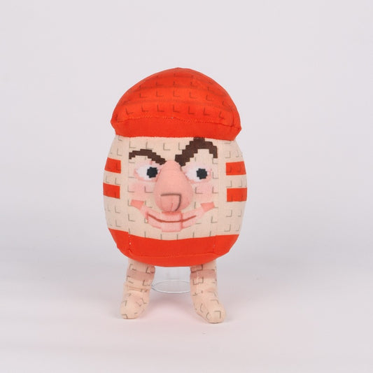 Big Nose Brainrot Plush Doll - Cute & Cuddly Stuffed Toy