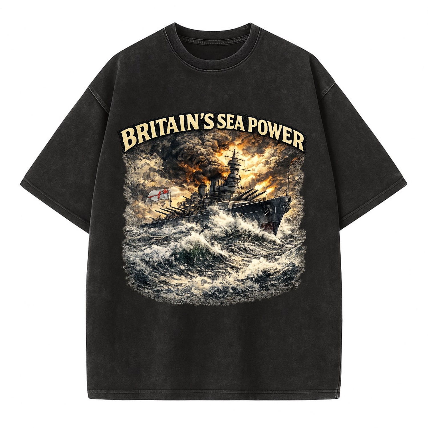 Britain's Sea Power - Vintage T-shirt