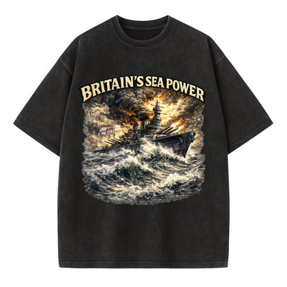 Britain's Sea Power - Vintage T-shirt