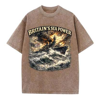 Britain's Sea Power - Vintage T-shirt