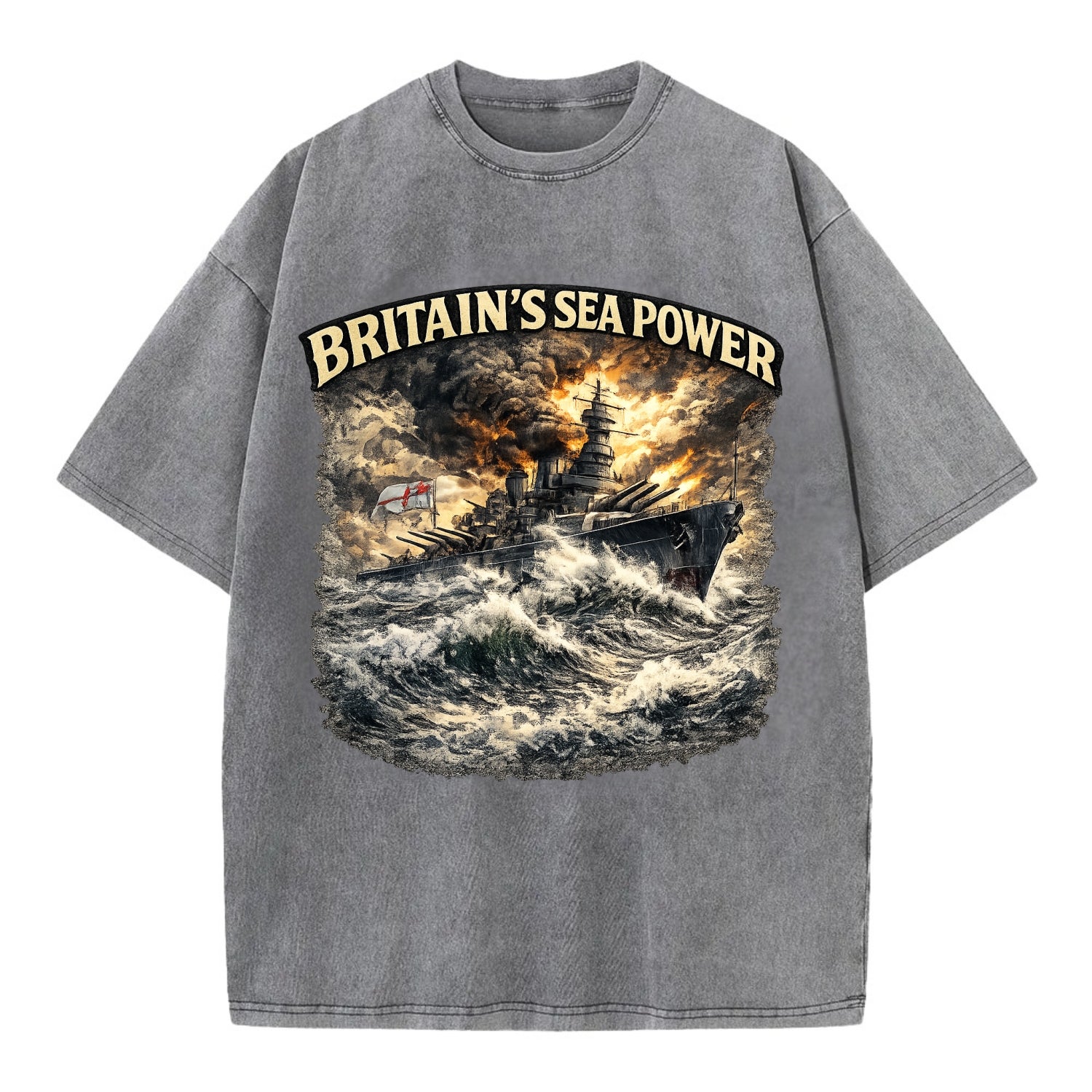 Britain's Sea Power - Vintage T-shirt
