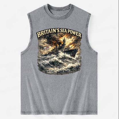 Britain's Sea Power - Vintage Washed Tank
