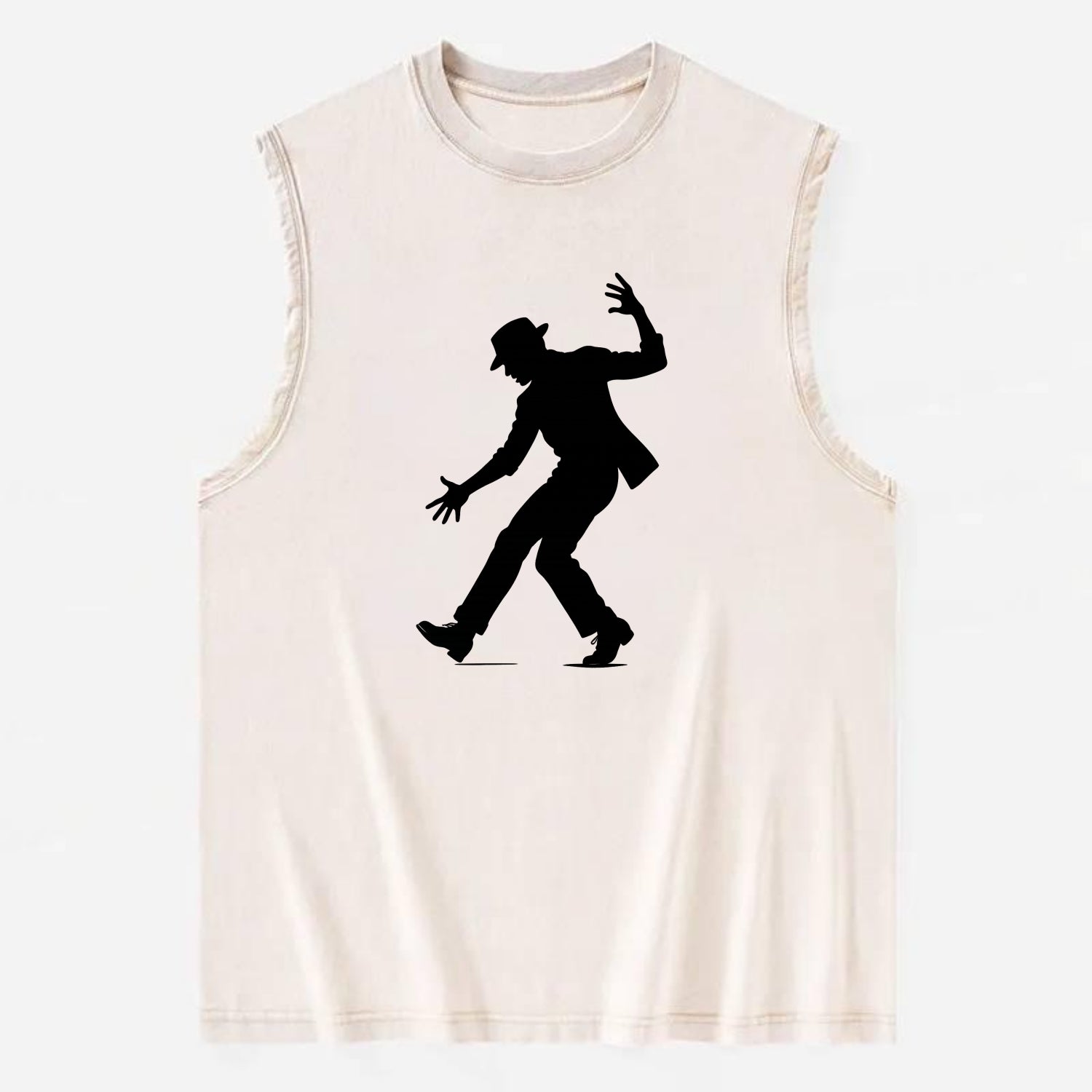 Tap dancer dramatic step - Vintage Washed Tank - Beige