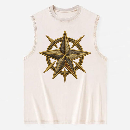Nautical Star  - Vintage Washed Tank