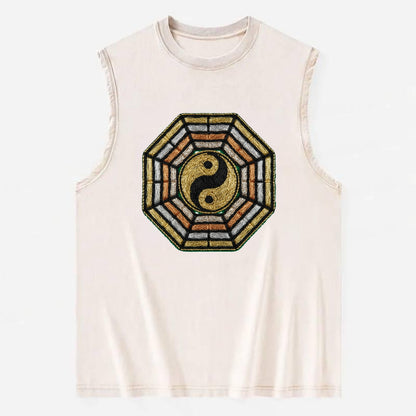 Bagua - Vintage Washed Tank - Beige