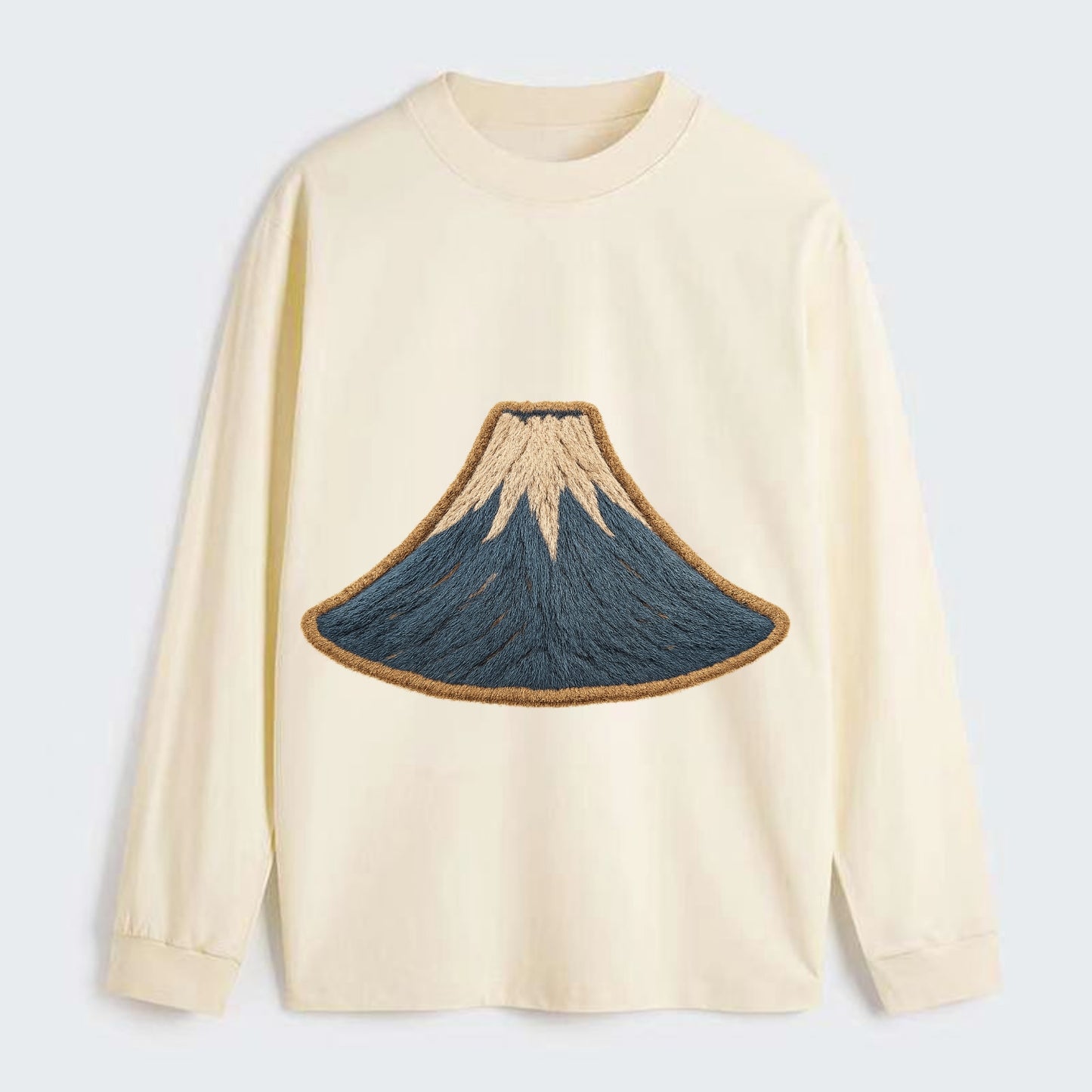 Sacred Mountain  - Classic Long Sleeve Shirt - Beige