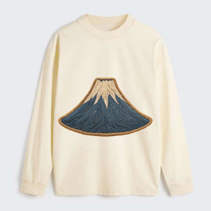 Sacred Mountain  - Classic Long Sleeve Shirt - Beige