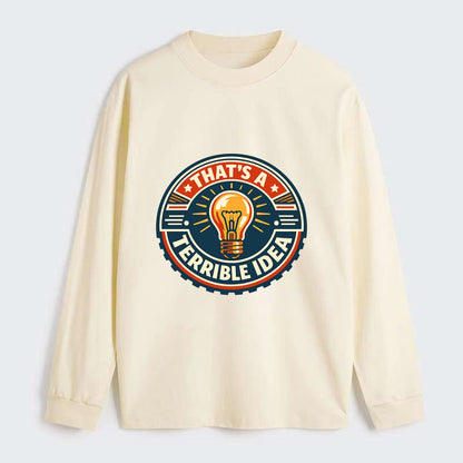 Bold Idea Rebellion - Classic Long Sleeve Shirt - Beige