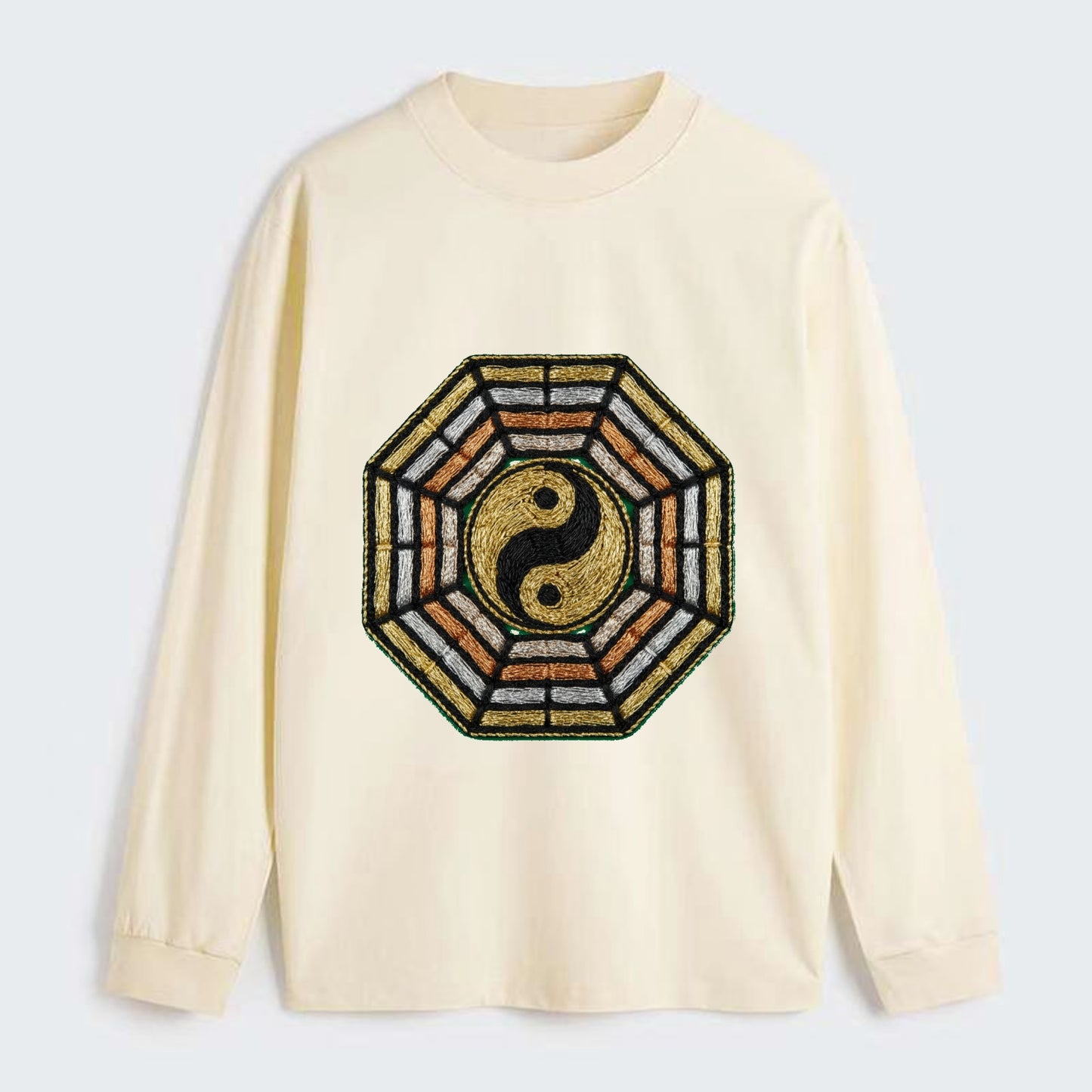 Bagua - Classic Long Sleeve Shirt - Beige
