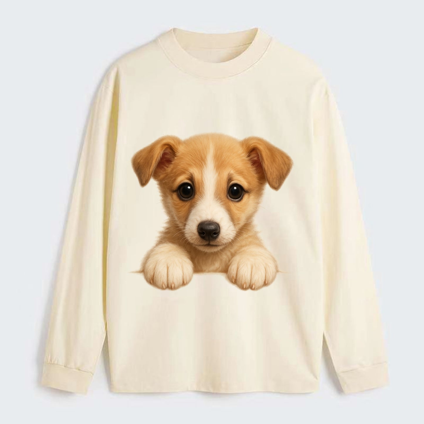 Whippet  - Classic Long Sleeve Shirt - Beige