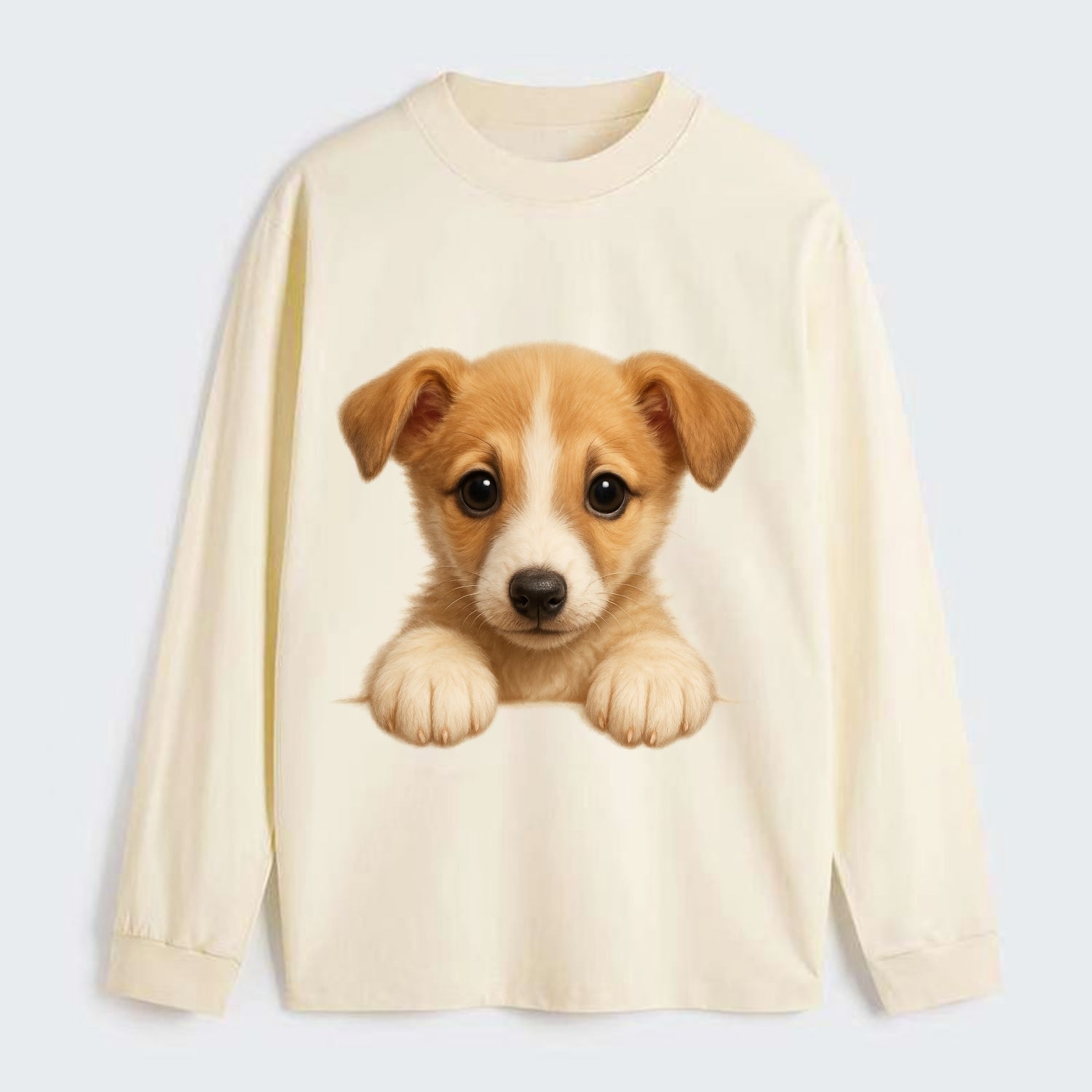 Whippet  - Classic Long Sleeve Shirt - Beige