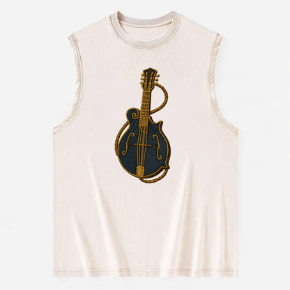 Mandolin  - Vintage Washed Tank - Beige