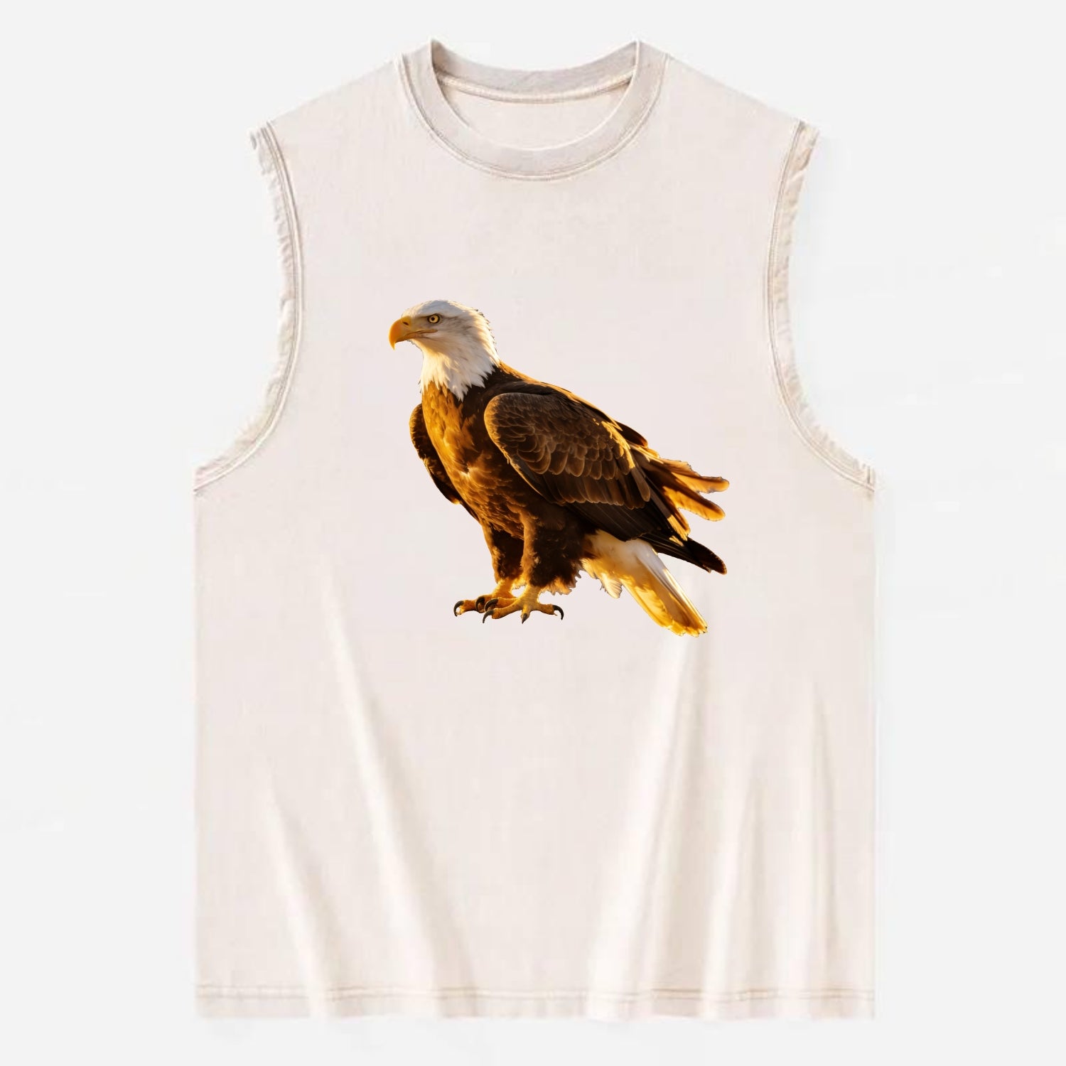 Eagle - Vintage Washed Tank - Beige